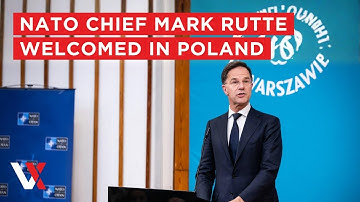 LIVE | NATO Secretary General Mark Rutte Receives Official Welcome At Polish Military Base | VERTEX