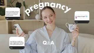 Pregnancy Q\u0026A 🤍 huge culture shock of giving birth in Korea, fitness plan, baby name \u0026 more