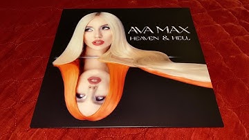 Ava Max - Heaven & Hell (Limited Transparent Blue Edition Vinyl Unboxing)