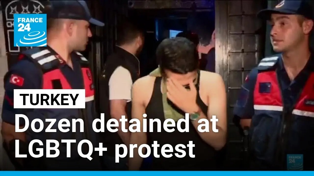 Turkey jails 8 LGBTQ+ activists pending trial as part of sweeping investigation • FRANCE 24