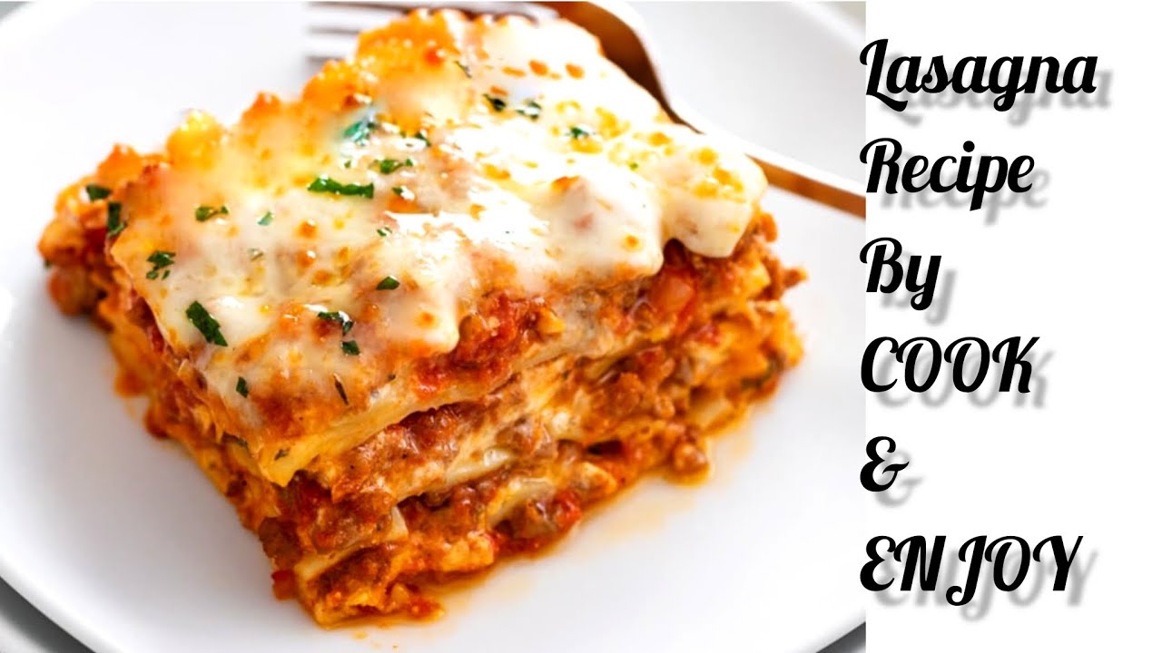 The best beef lasagna recipe Creamy, Cheesy, dinner YouTube