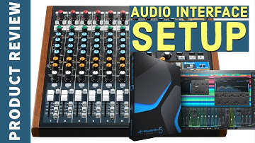 Setup TASCAM Model 12 Mixer as an Audio Interface in Presonus Studio One