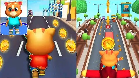 Tricky Cat Chase Endless Run Gameplay Android Game Cat Run