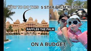 CHECKING INTO A 5 STAR HOTEL ON THE PALM.. (HOW TO DO A LUXURY DUBAI STAY ON A BUDGET) UNREAL!