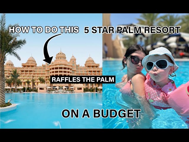 CHECKING INTO A 5 STAR HOTEL ON THE PALM.. (HOW TO DO A LUXURY DUBAI STAY ON A BUDGET) UNREAL! class=