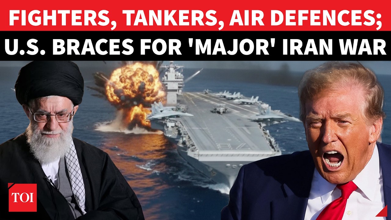 IRAN WAR ALERT! U.S. Finally Reveals 'Date' Of Strikes | Fighter Jets, Warships Encircle Khamenei