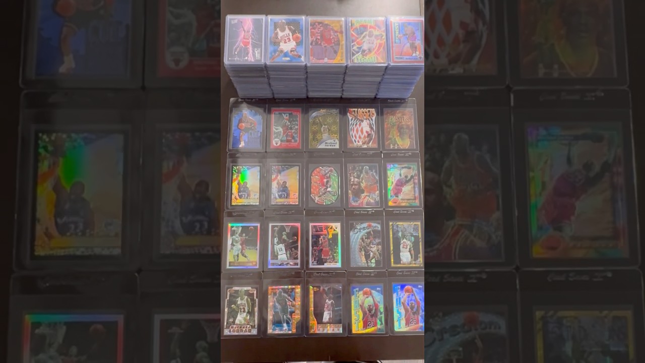 Insane $200,000 Michael Jordan Basketball Card Collection Worth More Than A Sports Car!