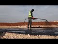 Syrians in northwest build roads from recycled earthquake rubble