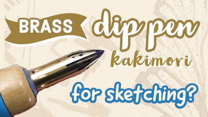 How to use a dip pen – Kakimori