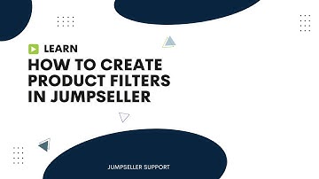 Tutorial - How to Create Product Filters in Jumpseller