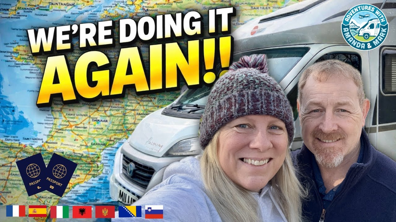 Мы снова это делаем!! Пусть приключение начнётся! Путешествие на автодоме по Европе - Эпизод 1