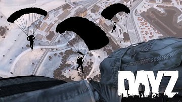 PARACHUTING in DayZ | An Aux 7 Capture & Hold the flag EVENT! | Unedited Gameplay #dayz