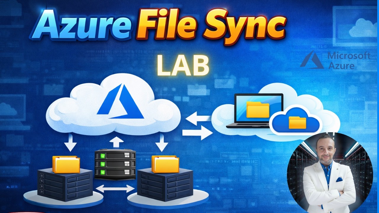 Aync Lab Azure File Sync - LAB - | By : Mohamed Zohdy - (شرح عربي) - YouTube