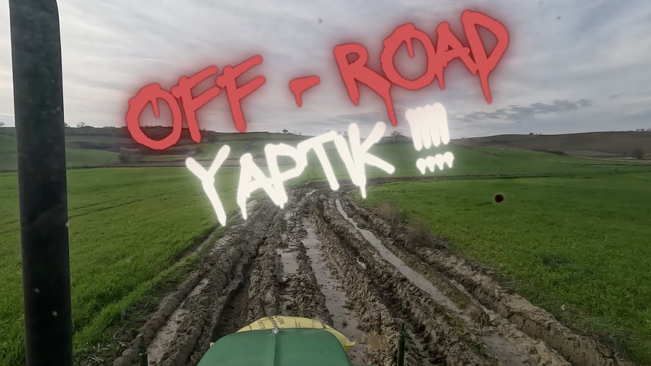 OFF-ROAD Yaptık | Buğdaylara Sülfat Atıyoruz | 4K | Trakya Tarım