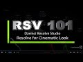 [TRAILER] Davinci Resolve for Cinematic Look