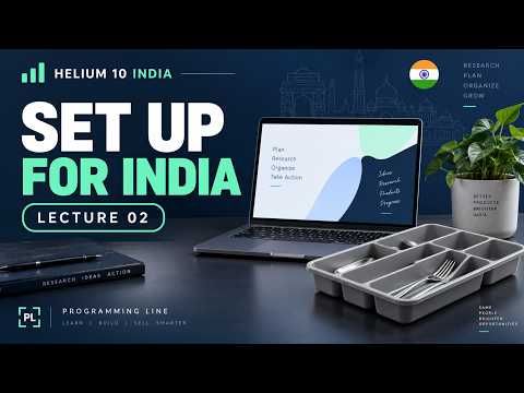 Helium 10 Setup for Amazon India | Beginner Course – Lecture 2