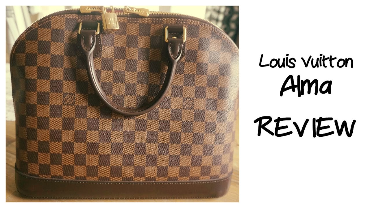 Louis Vuitton Alma Review | Pros & Cons | Neverfull Comparison - YouTube