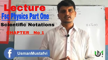 Fsc Physics Class 11 chapter 1 Scientific Notation in urdu
