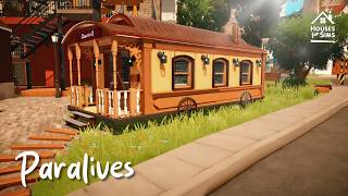 An Old Train Car Turned Into a Comfy Tiny Home | PARALIVES | ASMR Speed Build