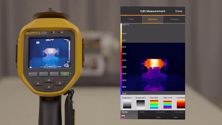 How To Edit Images and Create & Share an Infrared Camera Report from the Fluke Connect™ App
