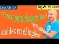 Cómo tener fluidez en inglés rápidamente