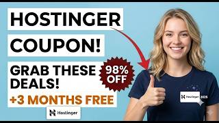 Hostinger Coupon Code - The Best Hostinger Promo Code | 98% OFF - All Plans & Best Savings