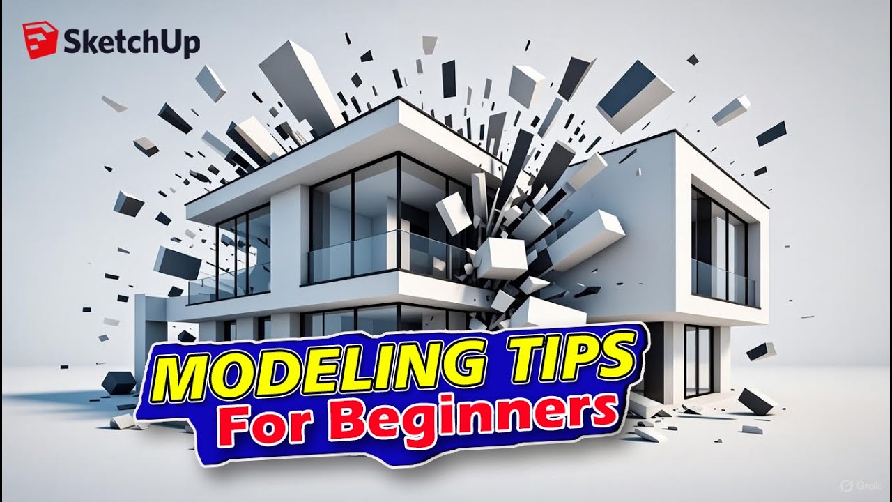 SKETCHUP MODELING TIPS for Beginners in Hindi | 3D Modeling Tutorial