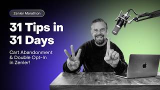 🛒 Tip #29: Cart Abandonment &amp; Double Opt-In in Zenler! | 31 Tips in 31 Days 🚀