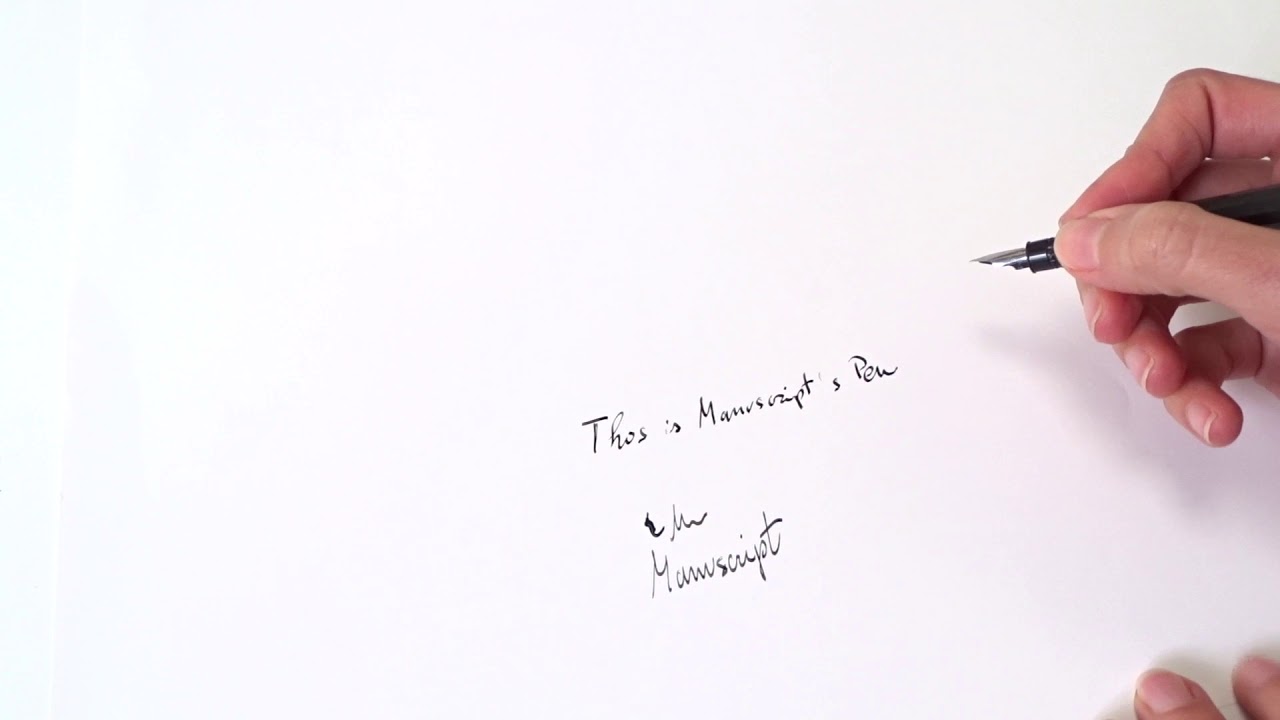 How To Assemble Your Manuscript Calligraphy Pen YouTube how-to-assemble-your-manuscript-calligraphy-pen-youtube