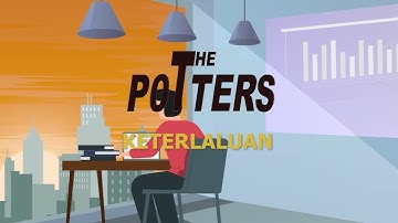 The Potters - Keterlaluan (Lyric Video)