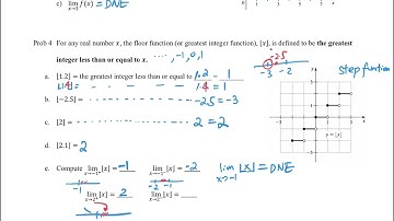 1.4 Part II One Sided Limits and Intermediate Value Theorem