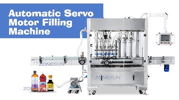 How to use ZS-SV6X Automatic Servo Motor Filling Machine