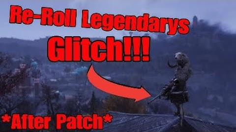 New Re-Roll Legendarys Glitch in Fallout76 | How to Re-Roll your legendarys Super Easy!|