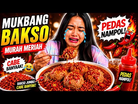 MUKBANG BAKSO 5K! ENAK MURAH MANTAP JOS!! SEDEKAH ATAU JUALAN ???? OMG!!!