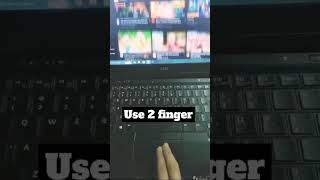 How to scroll down in laptop | use fix two finger #laptop #scroll #fyp #shortsfeed
