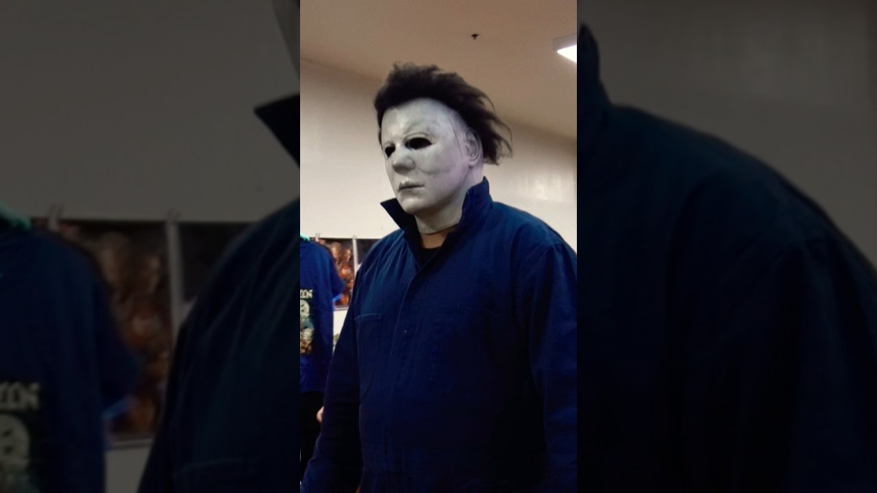Michael Myers and Friends are psychosocial #slipknot #michaelmyers #halloween