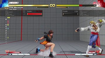 Street Fighter V  - Sakura - Finish Combo - 625 damage with stun