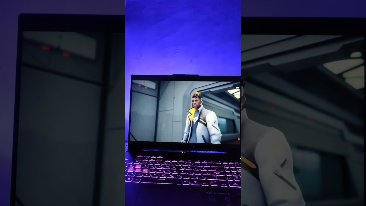 Valorant on asus F16 gaming laptop 