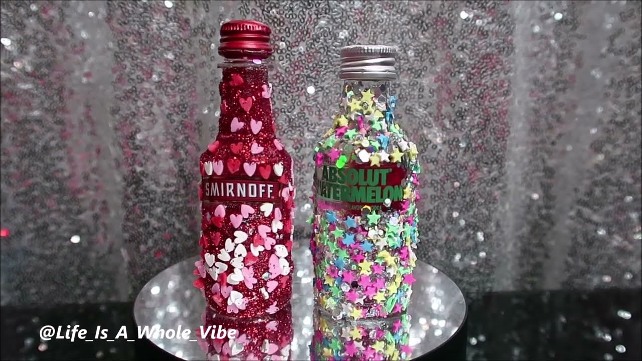 DIY GIFTS MINI GLAM BOTTLES - GLITTER & CLAY SPRINKLES