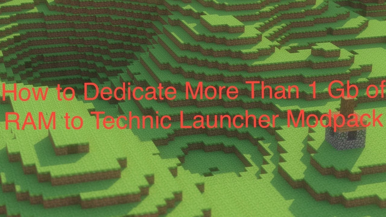 Statistikker Ekspression i live How to Dedicate More Than 1 Gb of RAM to Technic Launcher - YouTube