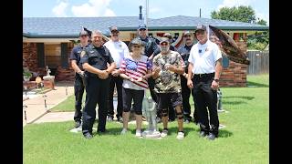Duncan Citizens Honor First Responders with Yard Display