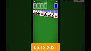 06.12.2021 (Mobilityware) Solitaire Daily Challenge