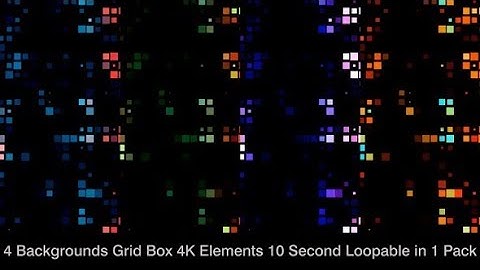 Elegant Grid Boxes Element Pack 03 | Motion Graphics - Videohive template