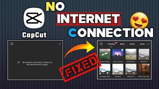 CapCut on Internet Connection Fixed by Simple Things 94 views 2 years ago 3 minutes, 31 seconds