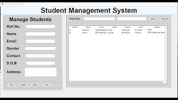 Student Management System with Database Part 1 (Making Frames )| Python Tkinter Projects in Hindi
