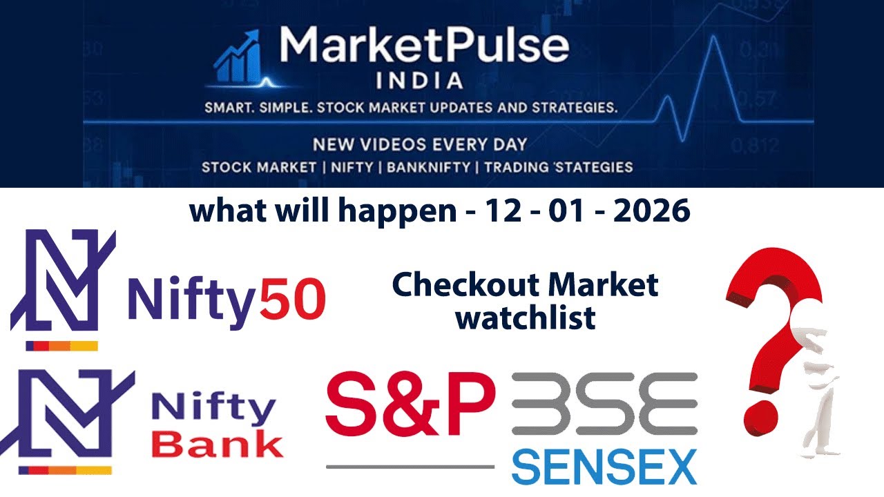 Nifty | Banknifty | Sensex | broker reco stocks Analysis | Tamil Share Market - 12 Jan 2026