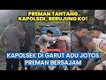 Viral! Kapolsek di Garut Adu Jotos dengan Preman yang Ngamuk Saat Ditegur dan Dinasehati