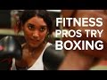 Fitness Pros Try Boxing