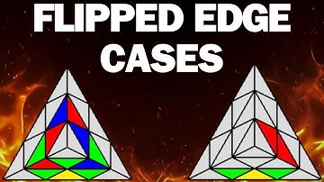 All Pyraminx Flipped edge cases (L4E)