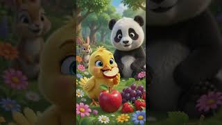 The Panda's Magic Paintbrush 🐼✨ | Heartwarming Kids Story #Shorts